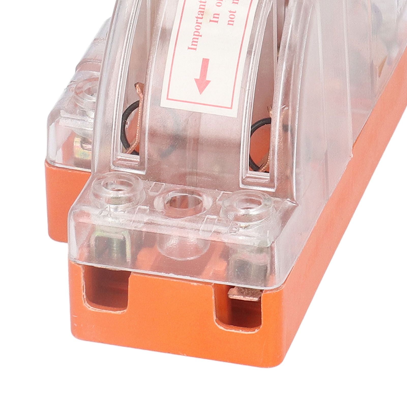 Transparent Knife Switch 2P 32A Double Pole Against Electric Shock Safety Knife Switch with Indicator for V1294-YM0523-3114220012211