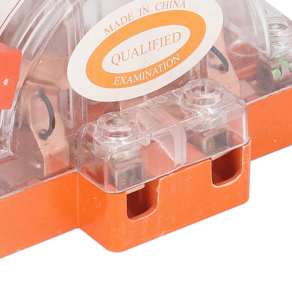 Transparent Knife Switch 2P 32A Double Pole Against Electric Shock Safety Knife Switch with Indicator for V1294-YM0523-3114220012211