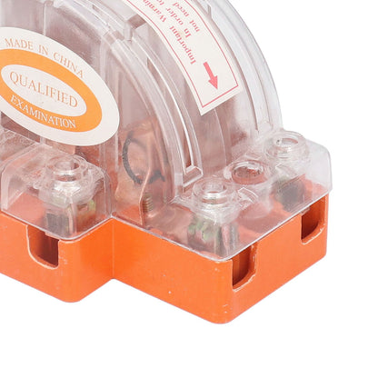 Transparent Knife Switch 2P 32A Double Pole Against Electric Shock Safety Knife Switch with Indicator for V1294-YM0523-3114220012211