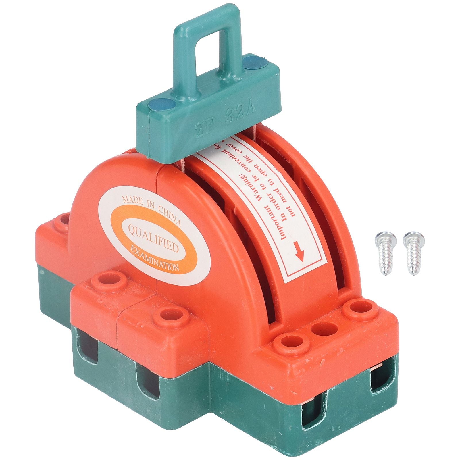 Knife Switch 32A 2 Pole Double Throw Firm Connection Strong Performance Home Appliances Knife Switch V1294-YM0523-3114220012411