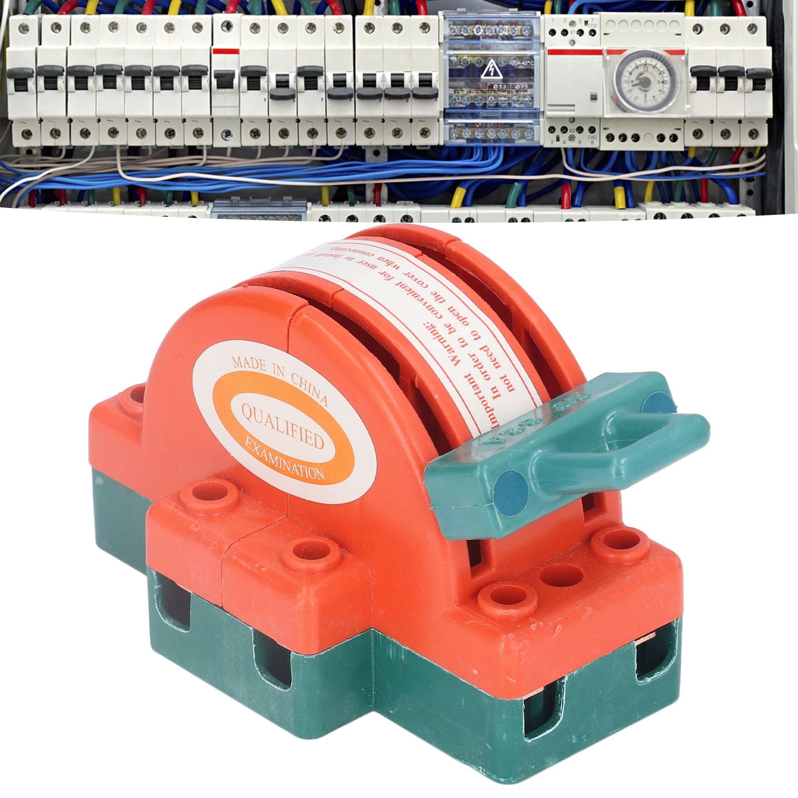 Knife Switch 32A 2 Pole Double Throw Firm Connection Strong Performance Home Appliances Knife Switch V1294-YM0523-3114220012411