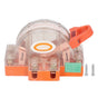 Double Pole Knife Switch Transparent Shell 2P 100A Safety Knife Switch with LED Indicator for Generator Power V1294-YM0523-3114220012711