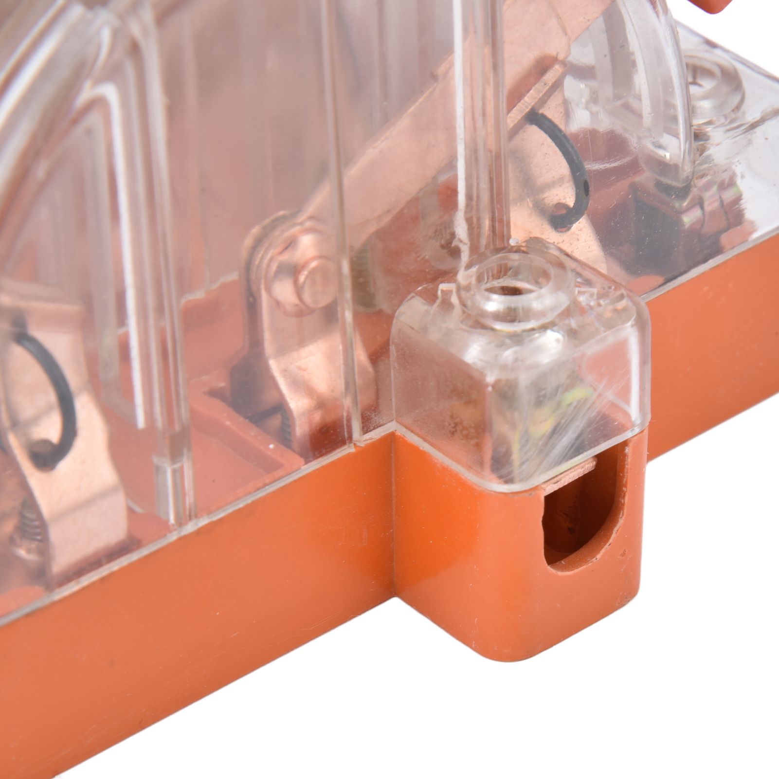 AC 380V 32A 3 Pole Knife Switch with LED Indicator Copper Transparent Shell Double Throw Disconnect Knife V1294-YM0523-3114220012911