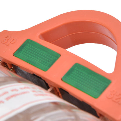 AC 380V 32A 3 Pole Knife Switch with LED Indicator Copper Transparent Shell Double Throw Disconnect Knife V1294-YM0523-3114220012911