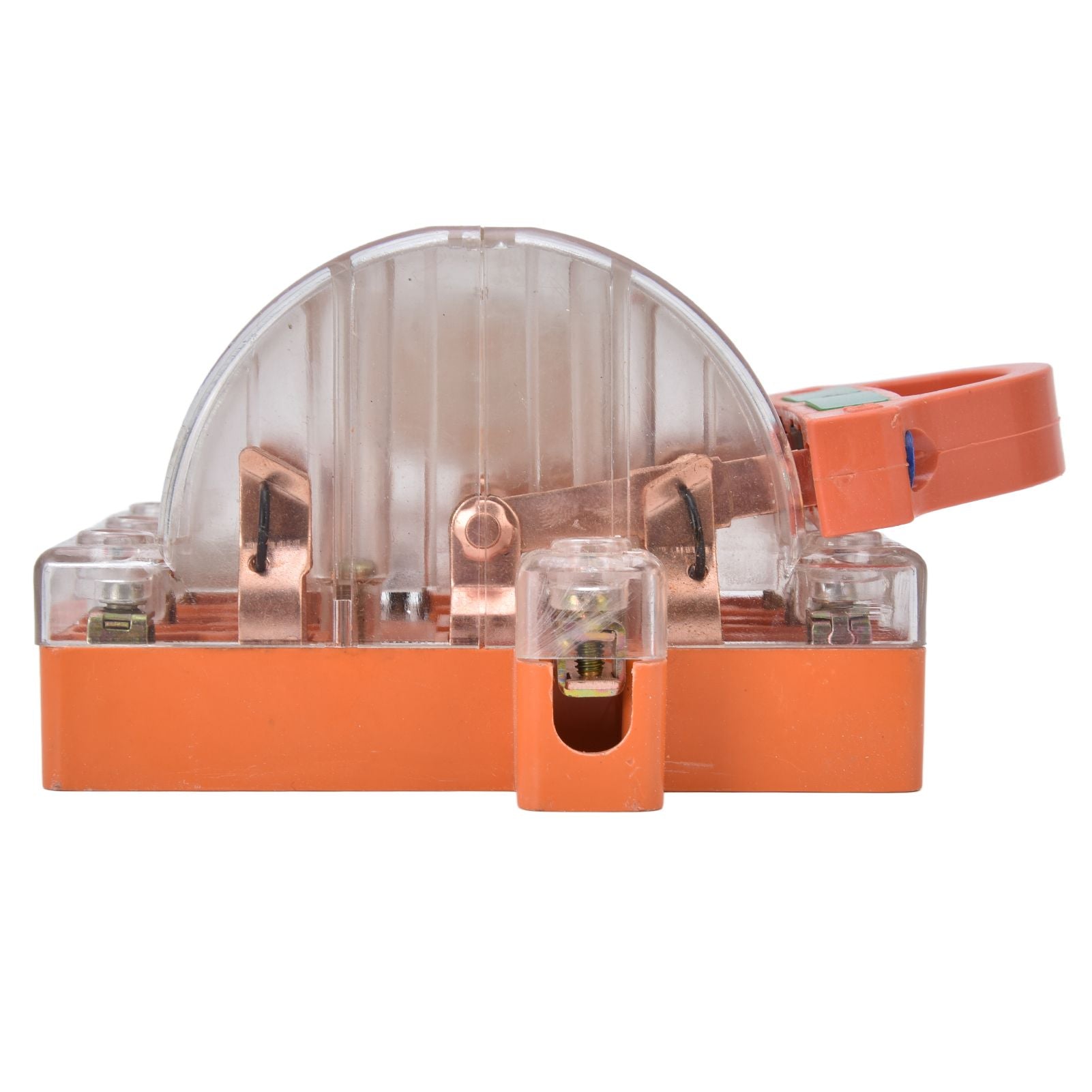 AC 380V 32A 3 Pole Knife Switch with LED Indicator Copper Transparent Shell Double Throw Disconnect Knife V1294-YM0523-3114220012911