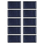 10pcs Small Solar Cell Weather Resistant DIY Solar Panel Module for Science Projects Toy Light 0.15W 5V V1294-YM0523-3114220013111