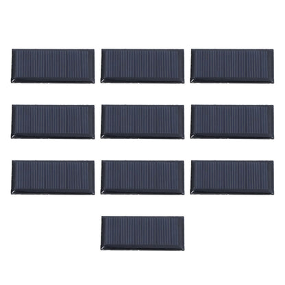 10pcs Small Solar Cell Weather Resistant DIY Solar Panel Module for Science Projects Toy Light 0.15W 5V V1294-YM0523-3114220013111