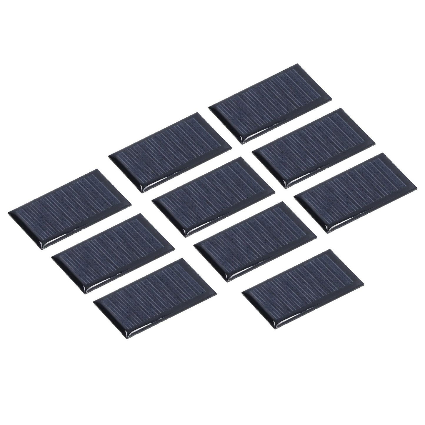 10pcs Small Solar Cell Weather Resistant DIY Solar Panel Module for Science Projects Toy Light 0.15W 5V V1294-YM0523-3114220013111