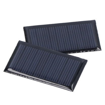 10pcs Small Solar Cell Weather Resistant DIY Solar Panel Module for Science Projects Toy Light 0.15W 5V V1294-YM0523-3114220013111