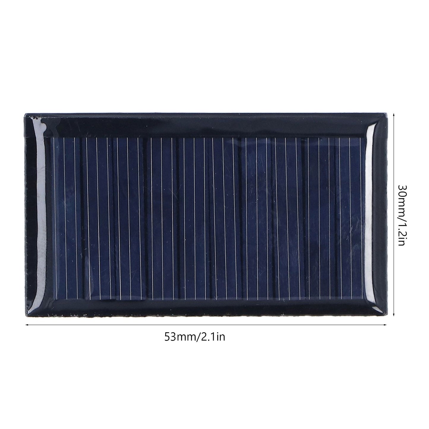 10pcs Small Solar Cell Weather Resistant DIY Solar Panel Module for Science Projects Toy Light 0.15W 5V V1294-YM0523-3114220013111