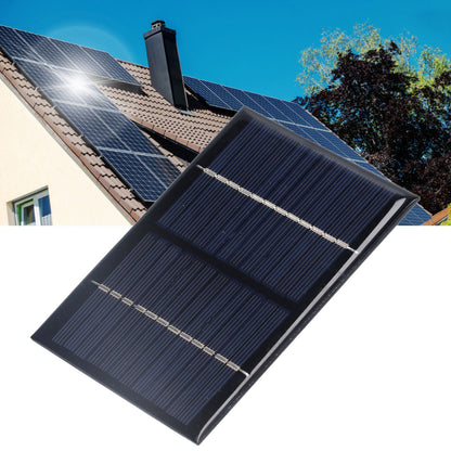 Solar Panel Waterproof 1.5W 12V DIY Solar Panel for Solar Toys/Lights/Displays Scientific Projects V1294-YM0523-3114220013211