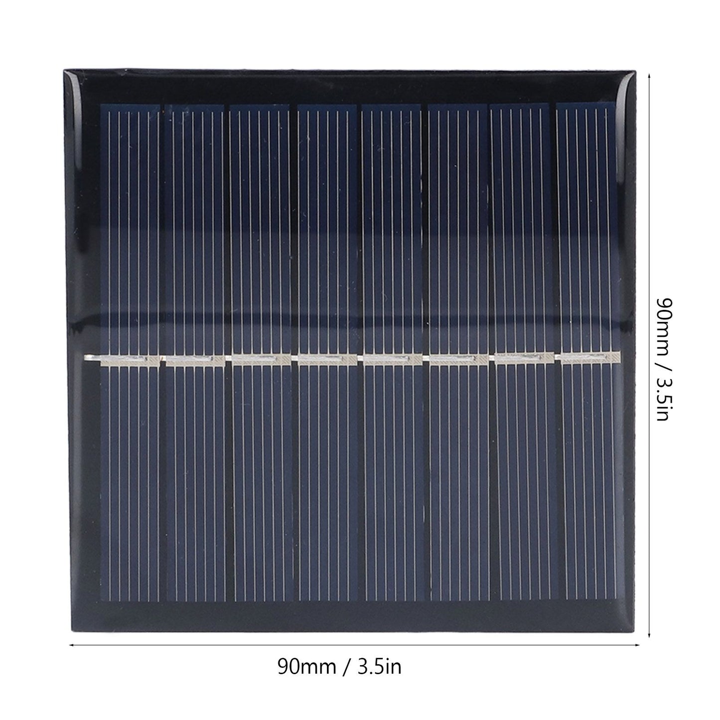 1W 4V Solar Panels High Efficiency Polysilicon Rechargeable 1.2V 2 AA Recharge Battery for Home Lighting V1294-YM0523-3114220013411