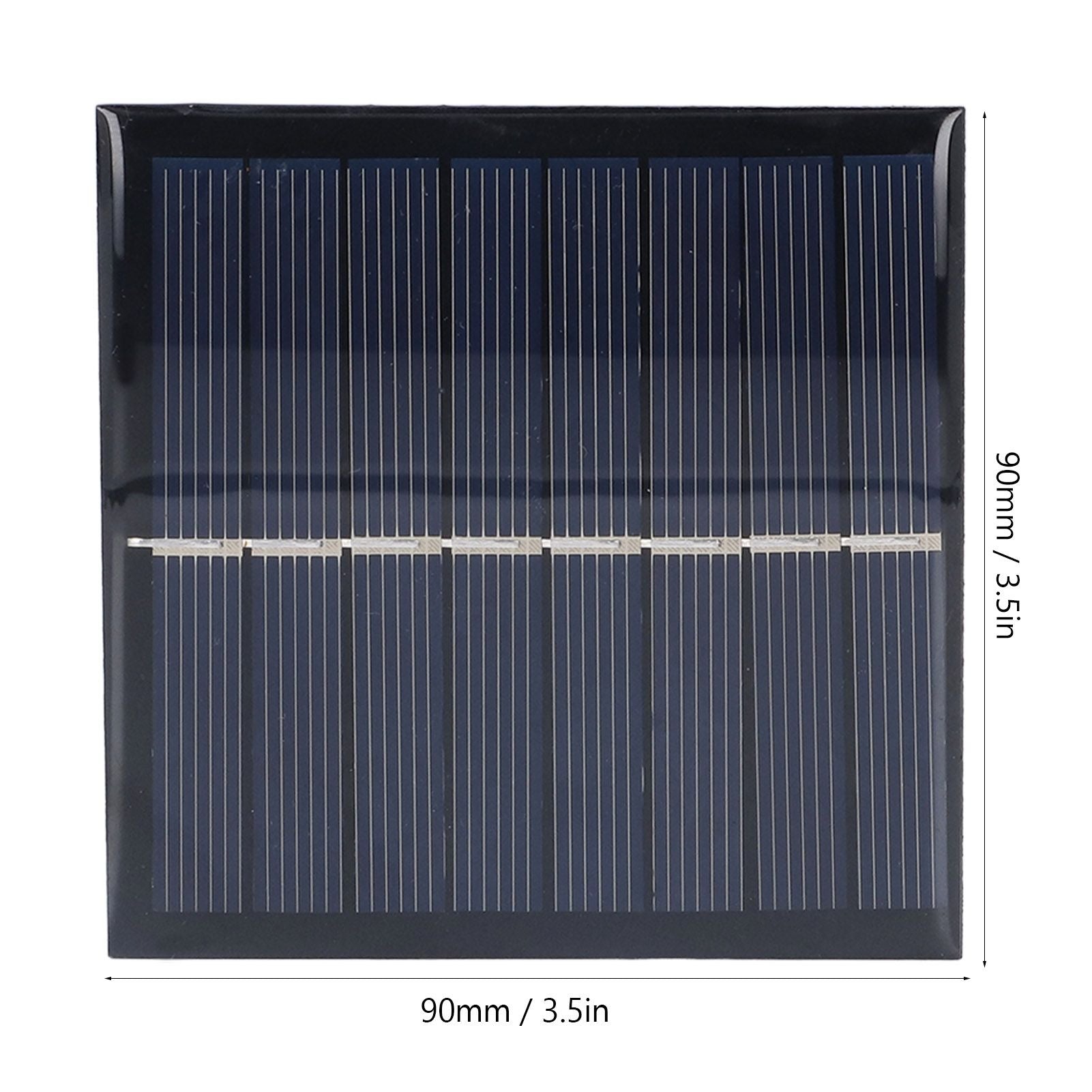 1W 4V Solar Panels High Efficiency Polysilicon Rechargeable 1.2V 2 AA Recharge Battery for Home Lighting V1294-YM0523-3114220013411
