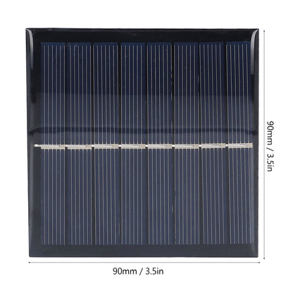 1W 4V Solar Panels High Efficiency Polysilicon Rechargeable 1.2V 2 AA Recharge Battery for Home Lighting V1294-YM0523-3114220013411