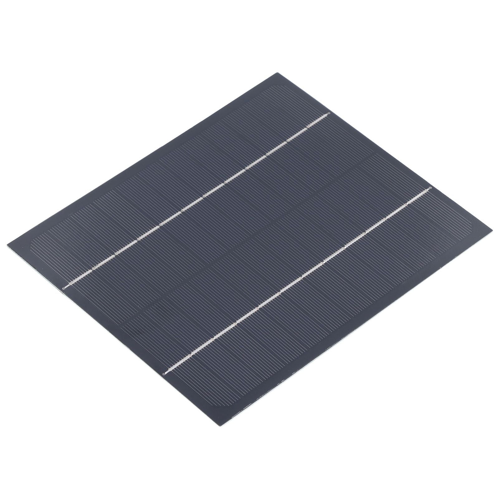 Solar Panel Waterproof 6W 12V DIY Solar Panel for Solar Toys/Lights/Displays Scientific Projects V1294-YM0523-3114220013611