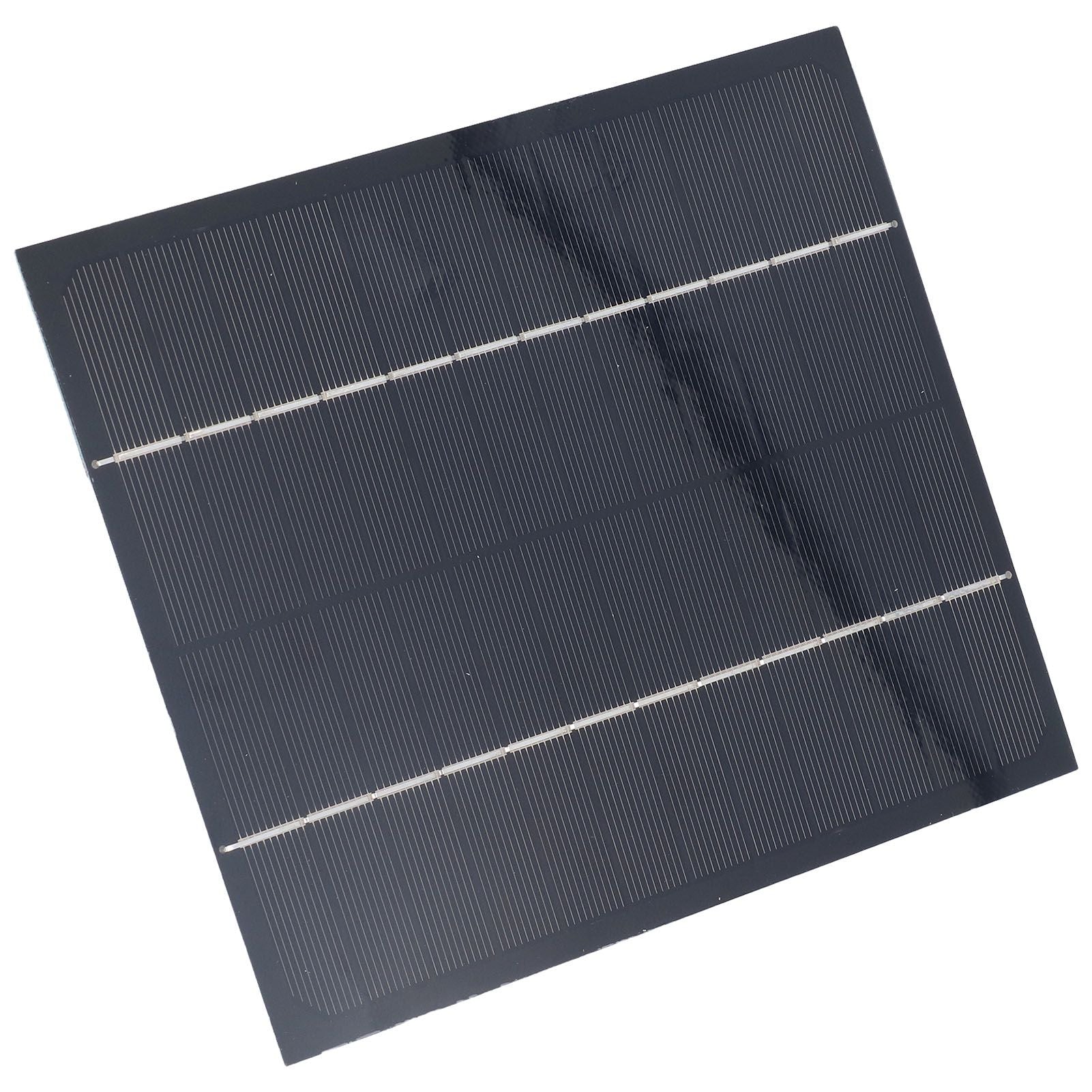 Solar Panel Waterproof 6W 12V DIY Solar Panel for Solar Toys/Lights/Displays Scientific Projects V1294-YM0523-3114220013611