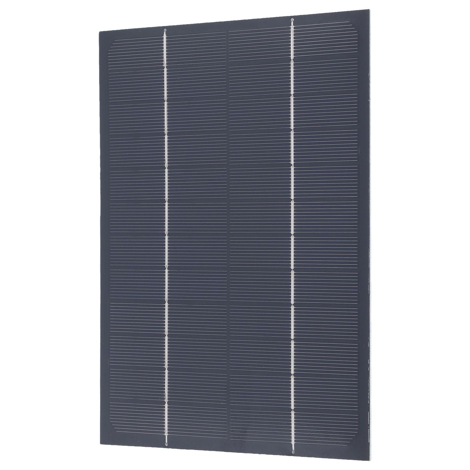 Solar Panel Waterproof 6W 12V DIY Solar Panel for Solar Toys/Lights/Displays Scientific Projects V1294-YM0523-3114220013611