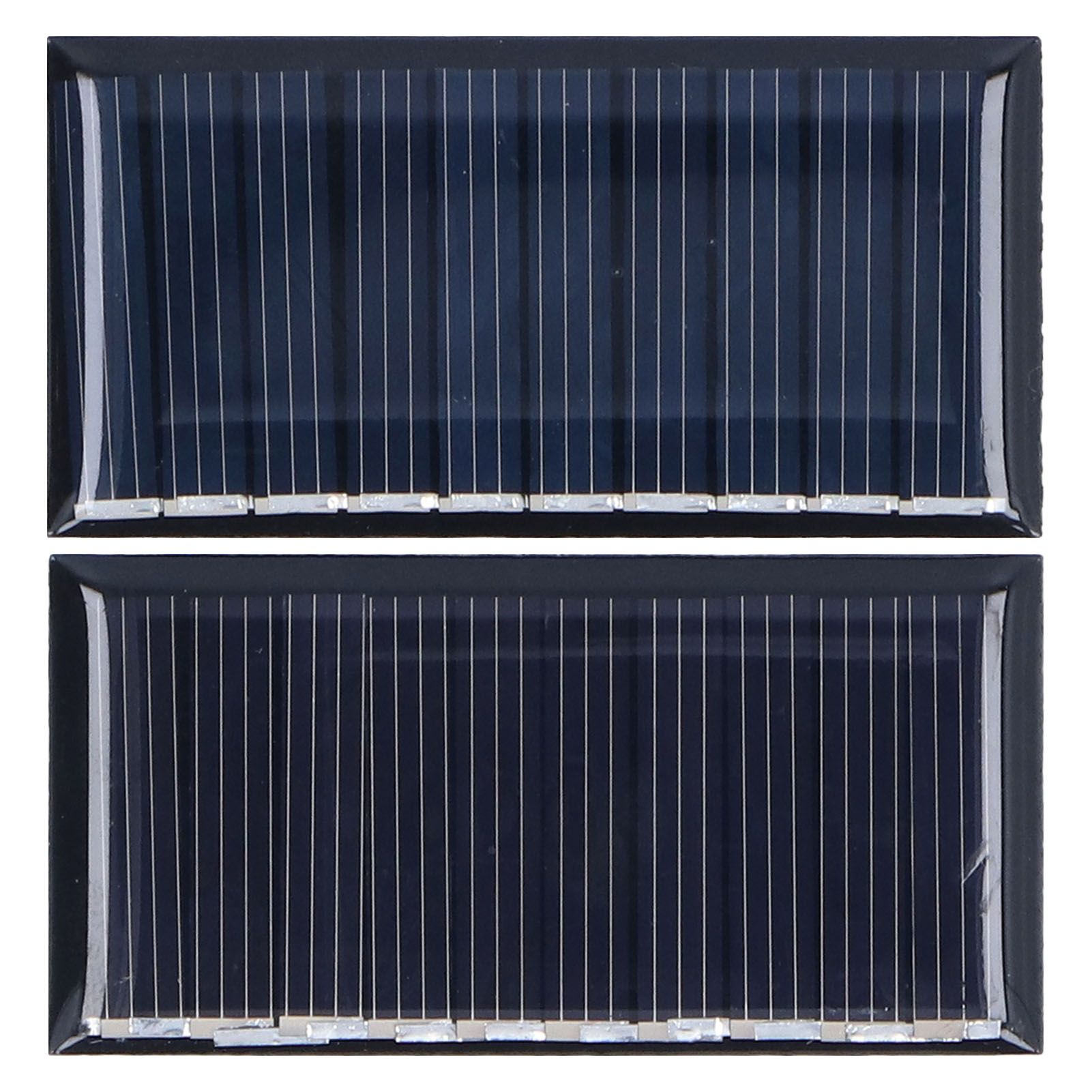 2Pcs Mini Solar Panels 0.25W 5V Portable Mini Polycrystalline Silicon Weatherproof Durable Widely Used Mini V1294-YM0523-3114220013711