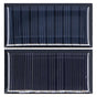 2Pcs Mini Solar Panels 0.25W 5V Portable Mini Polycrystalline Silicon Weatherproof Durable Widely Used Mini V1294-YM0523-3114220013711