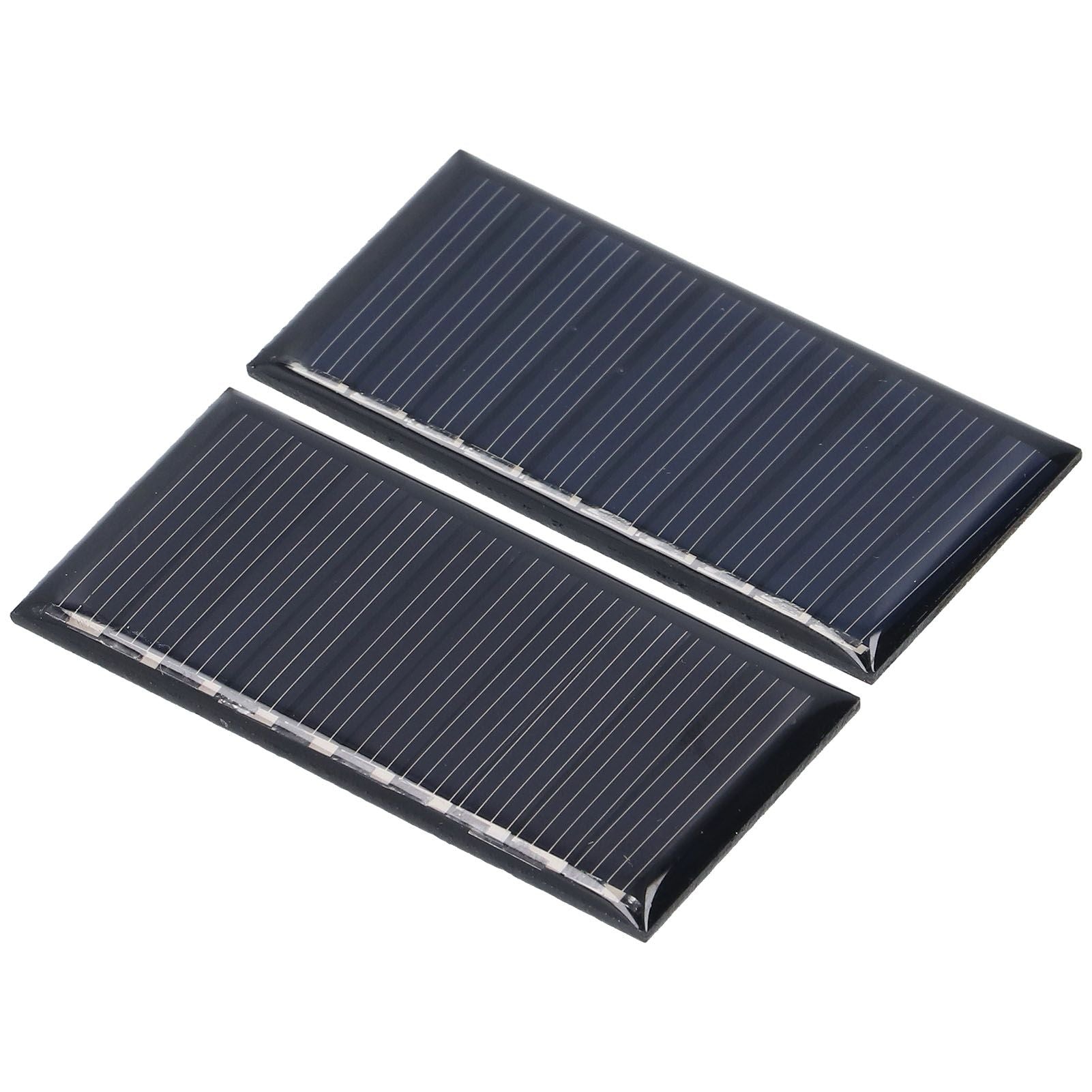 2Pcs Mini Solar Panels 0.25W 5V Portable Mini Polycrystalline Silicon Weatherproof Durable Widely Used Mini V1294-YM0523-3114220013711