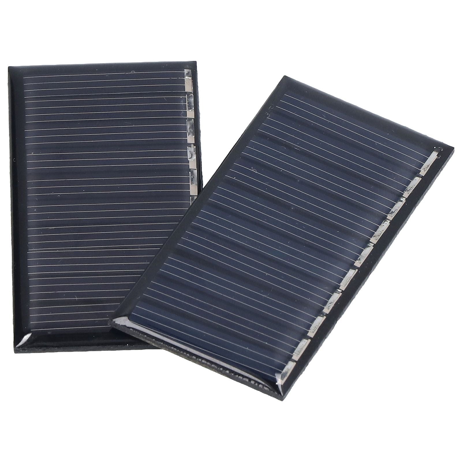 2Pcs Mini Solar Panels 0.25W 5V Portable Mini Polycrystalline Silicon Weatherproof Durable Widely Used Mini V1294-YM0523-3114220013711