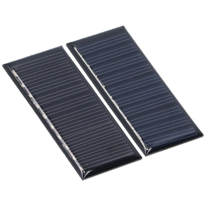 2Pcs Mini Solar Panels 0.25W 5V Portable Mini Polycrystalline Silicon Weatherproof Durable Widely Used Mini V1294-YM0523-3114220013711