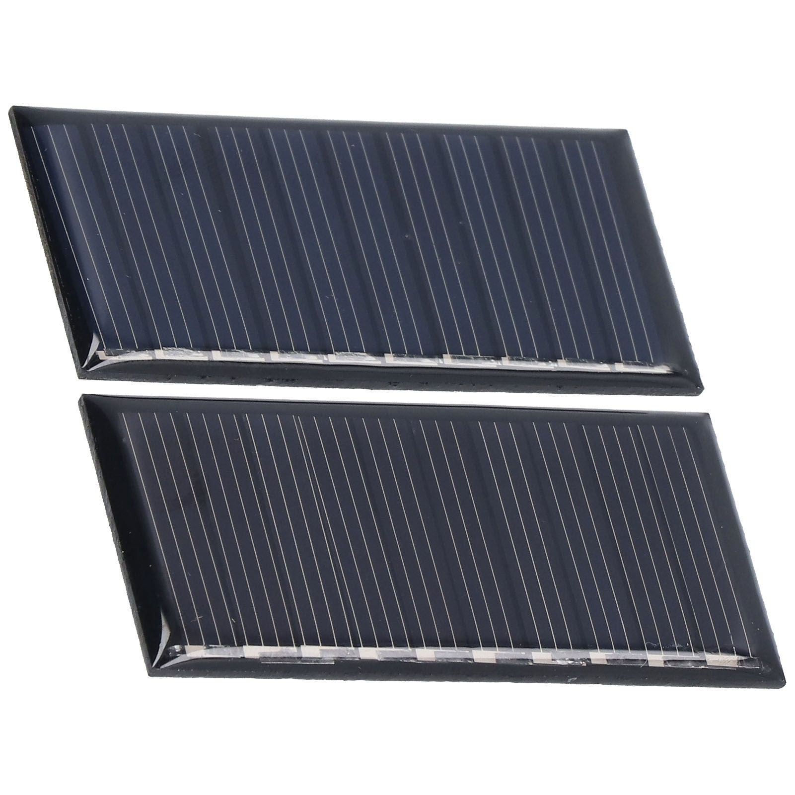 2Pcs Mini Solar Panels 0.25W 5V Portable Mini Polycrystalline Silicon Weatherproof Durable Widely Used Mini V1294-YM0523-3114220013711
