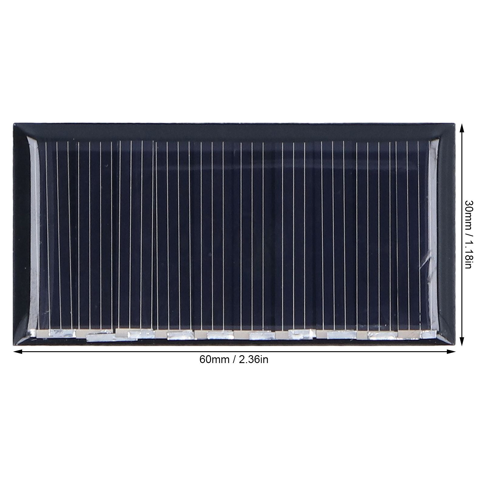 2Pcs Mini Solar Panels 0.25W 5V Portable Mini Polycrystalline Silicon Weatherproof Durable Widely Used Mini V1294-YM0523-3114220013711
