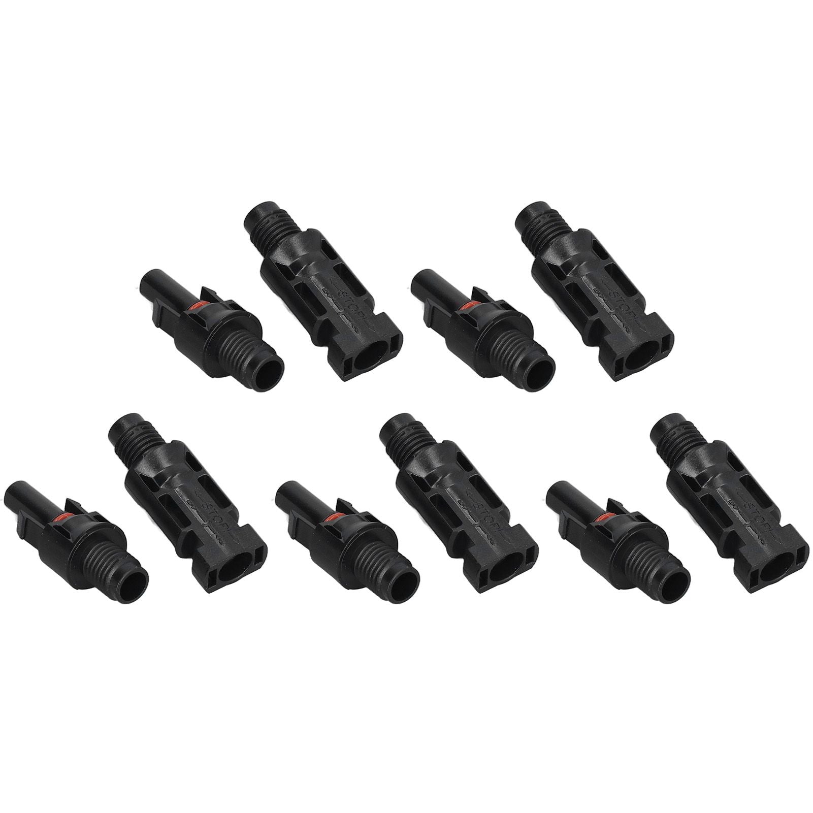 5 Sets Solar Branch Connectors UV Protection Male Female Header Board End Connector(PV-BMC(1000V) ) V1294-YM0523-3114220013811
