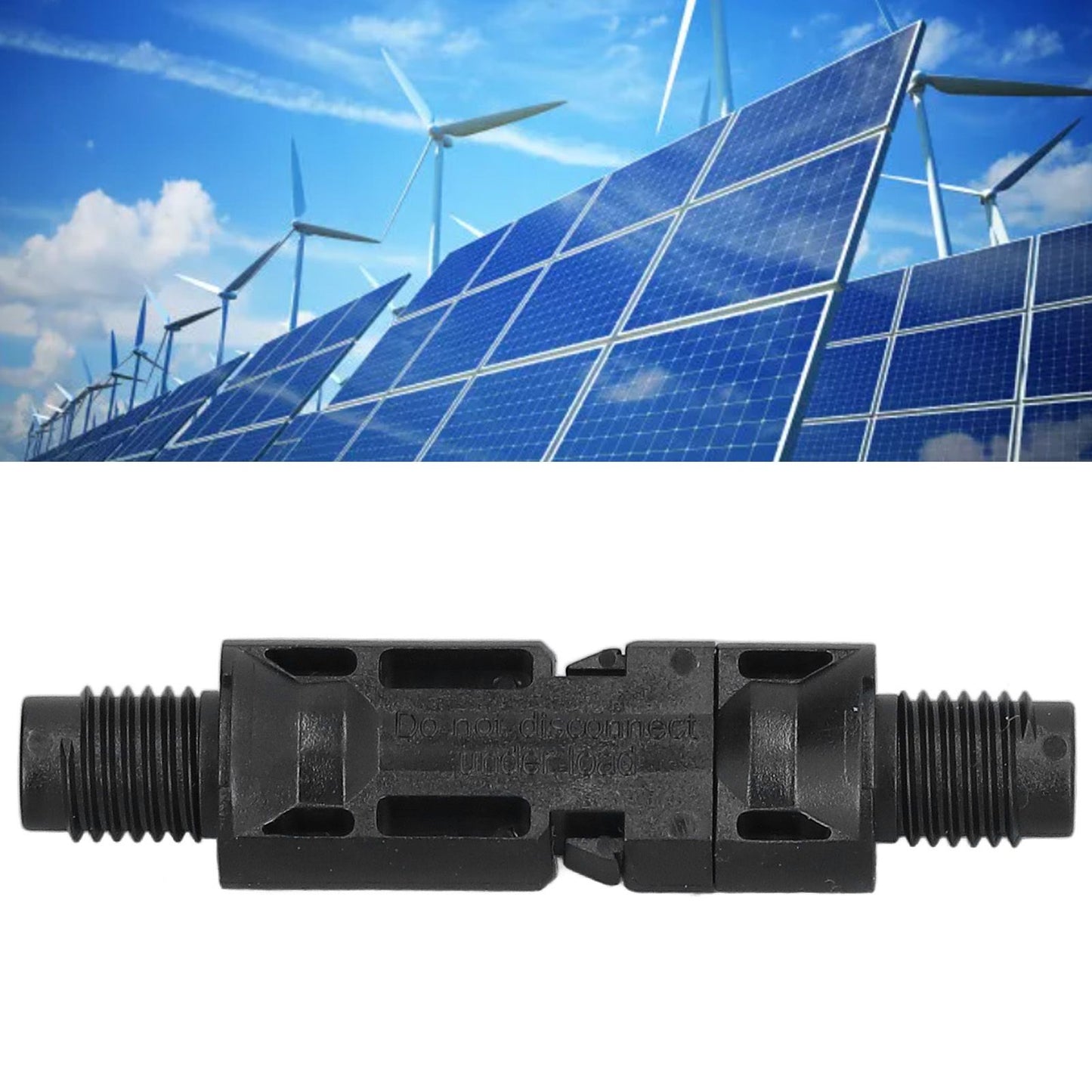 5 Sets Solar Branch Connectors UV Protection Male Female Header Board End Connector(PV-BMC(1000V) ) V1294-YM0523-3114220013811