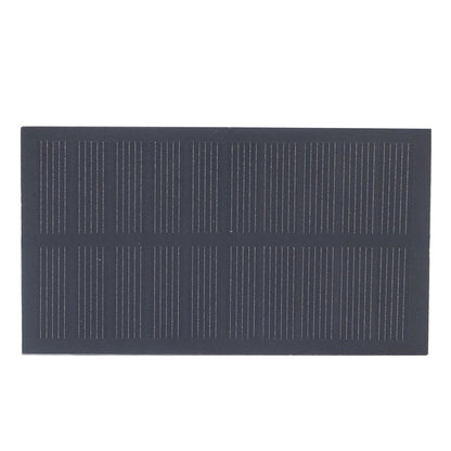 Small Solar Panel Monocrystalline Silicon Portable Solar Cell Module for 3.7V Batteries Charging 1W 5V V1294-YM0523-3114220013911