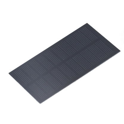 Small Solar Panel Monocrystalline Silicon Portable Solar Cell Module for 3.7V Batteries Charging 1W 5V V1294-YM0523-3114220013911