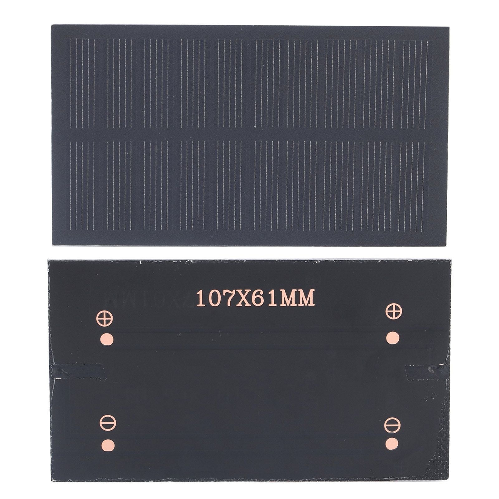 Small Solar Panel Monocrystalline Silicon Portable Solar Cell Module for 3.7V Batteries Charging 1W 5V V1294-YM0523-3114220013911