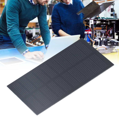 Small Solar Panel Monocrystalline Silicon Portable Solar Cell Module for 3.7V Batteries Charging 1W 5V V1294-YM0523-3114220013911