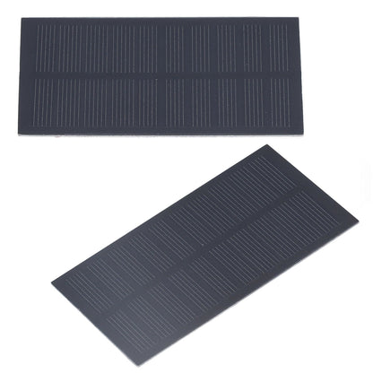 Small Solar Panel Monocrystalline Silicon Portable Solar Cell Module for 3.7V Batteries Charging 1W 5V V1294-YM0523-3114220013911