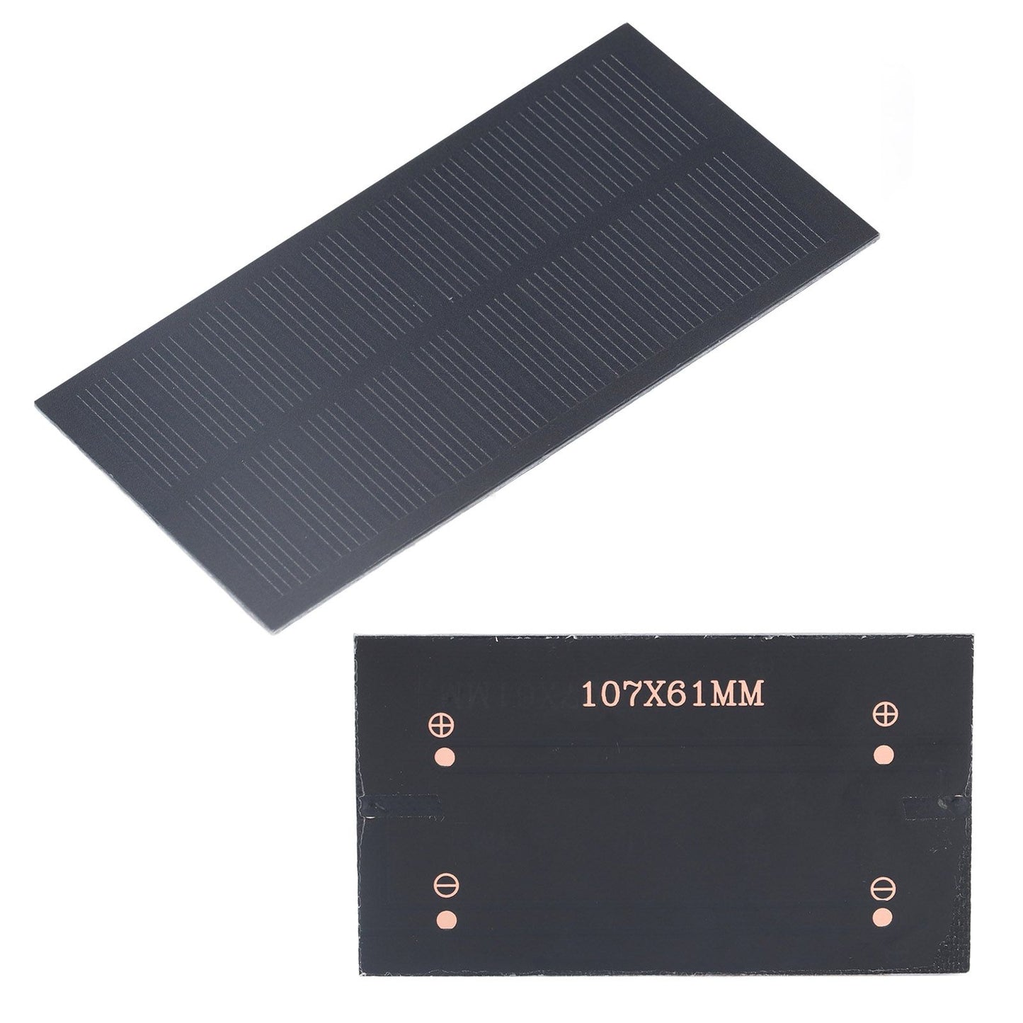 Small Solar Panel Monocrystalline Silicon Portable Solar Cell Module for 3.7V Batteries Charging 1W 5V V1294-YM0523-3114220013911