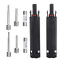 2Sets Solar PV Connectors Set IP68 Waterproof Anti UV 1000V Solar Built in Fuse Connector for Solar V1294-YM0523-3114220014014