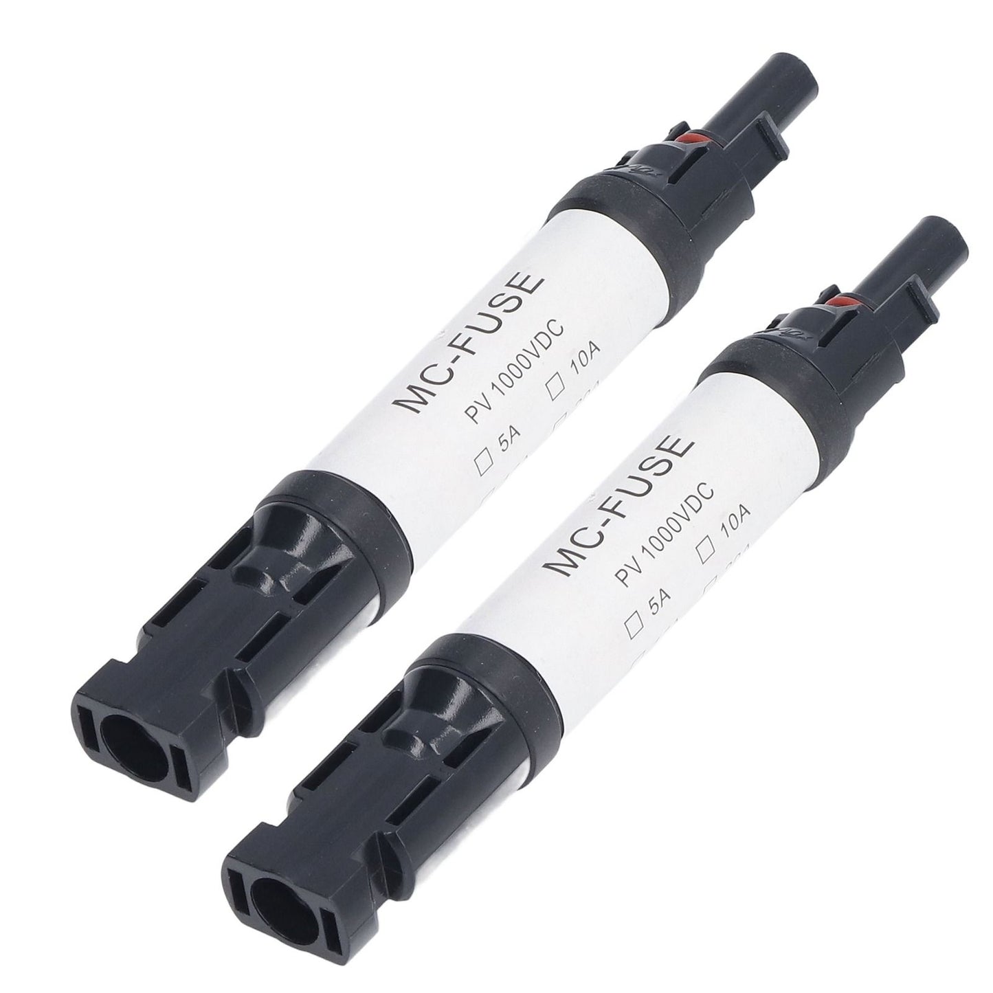 2Sets Solar PV Connectors Set IP68 Waterproof Anti UV 1000V Solar Built in Fuse Connector for Solar V1294-YM0523-3114220014014