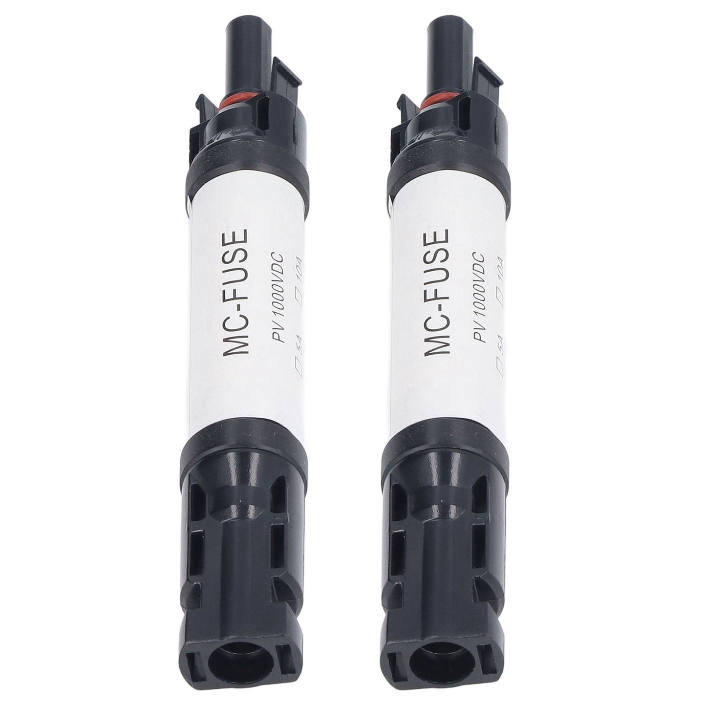 2Sets Solar PV Connectors Set IP68 Waterproof Anti UV 1000V Solar Built in Fuse Connector for Solar V1294-YM0523-3114220014014