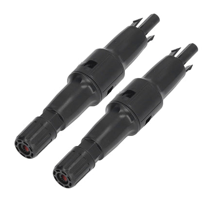 2Pcs Solar PV Connectors 1500V Heat Resisting Reusable PV Fuse Connector for Solar Panel Connection30A V1294-YM0523-3114220014414