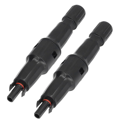 2Pcs Solar PV Connectors 1500V Heat Resisting Reusable PV Fuse Connector for Solar Panel Connection30A V1294-YM0523-3114220014414