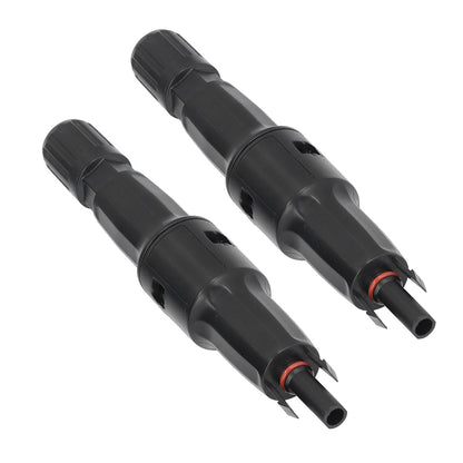 2Pcs Solar PV Connectors 1500V Heat Resisting Reusable PV Fuse Connector for Solar Panel Connection30A V1294-YM0523-3114220014414