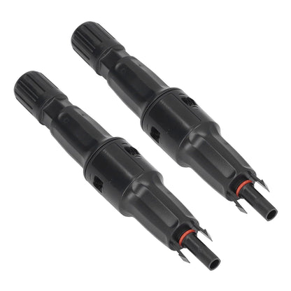 2Pcs Solar PV Connectors 1500V Heat Resisting Reusable PV Fuse Connector for Solar Panel Connection30A V1294-YM0523-3114220014414