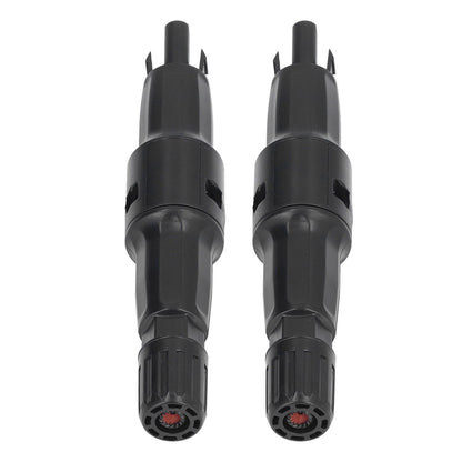 2Pcs Solar PV Connectors 1500V Heat Resisting Reusable PV Fuse Connector for Solar Panel Connection30A V1294-YM0523-3114220014414