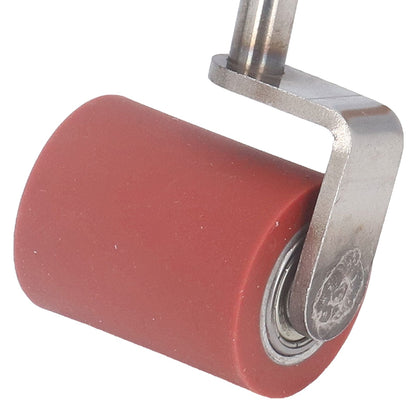 Silicone Seam Roller Approx 1.7in Wide 75 degrees Wear Resistant Durable Double Direction Bearing Ergonomic V1294-YM0523-3114220014711
