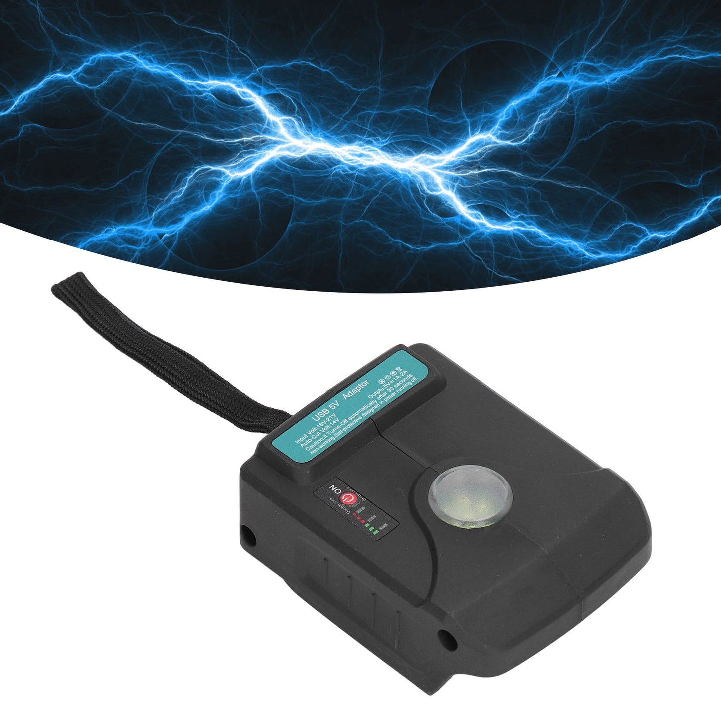 Battery Adapter Converter Conversion Kit Dock Power Connector USB for Charging 18V-21V V1294-YM0523-3114220015611