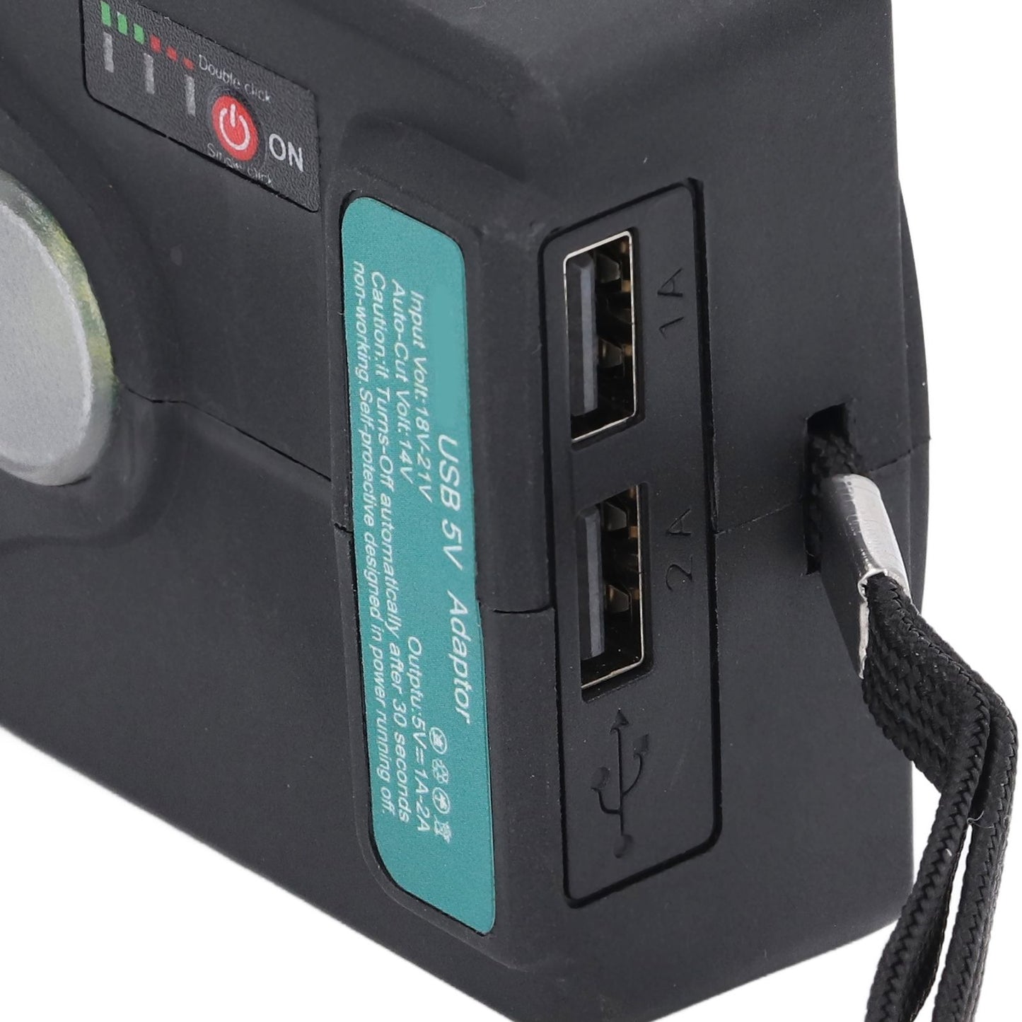 Battery Adapter Converter Conversion Kit Dock Power Connector USB for Charging 18V-21V V1294-YM0523-3114220015611