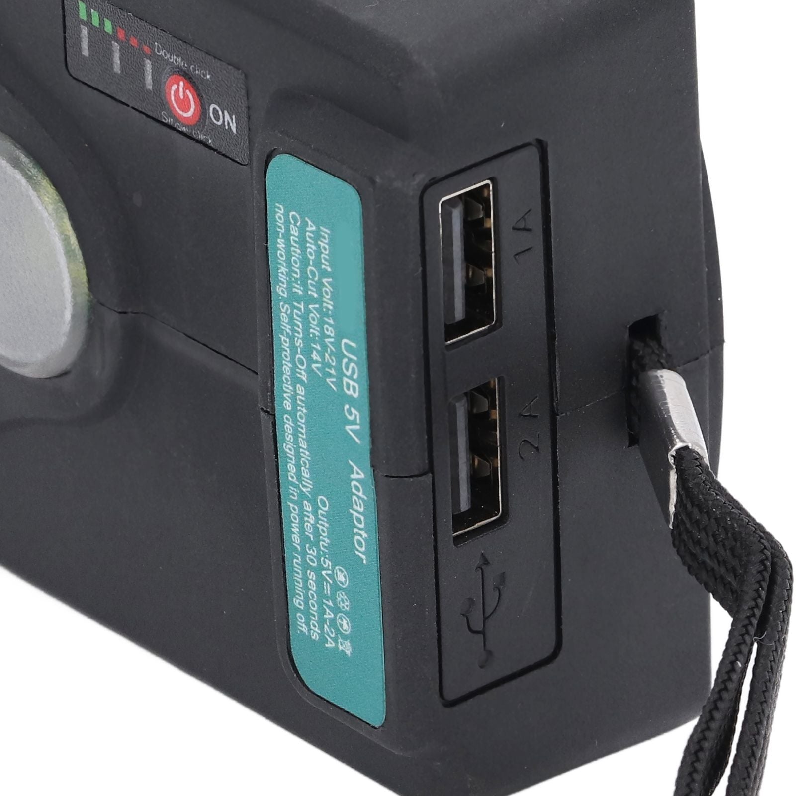 Battery Adapter Converter Conversion Kit Dock Power Connector USB for Charging 18V-21V V1294-YM0523-3114220015611