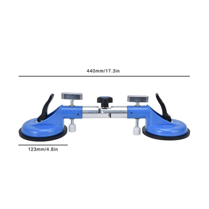 Glass Suction Cup Adjustable Angle Heavy Duty Effort Saving Vacuum Plate Puller for Wood Tiles V1294-YM0523-3114220016611
