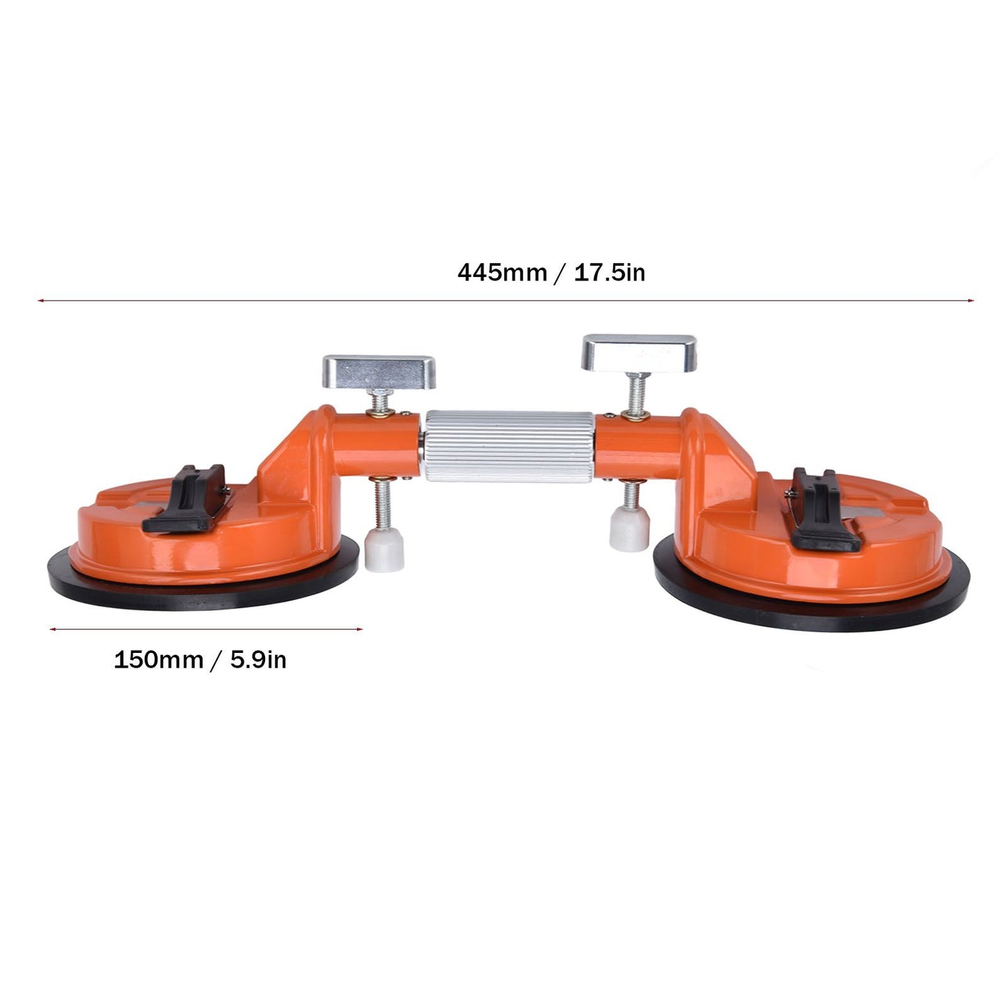 Vacuum Suction Cup Aluminium Alloy Tile Suction Cup Labor Saving Glass Lifter for Household V1294-YM0523-3114220016811